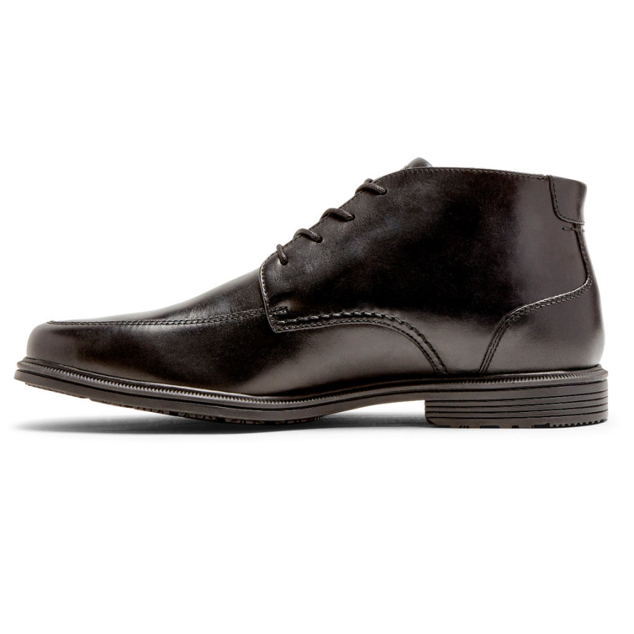 Bota Taylor Chukka Masculina Rockport Impermeável Preta