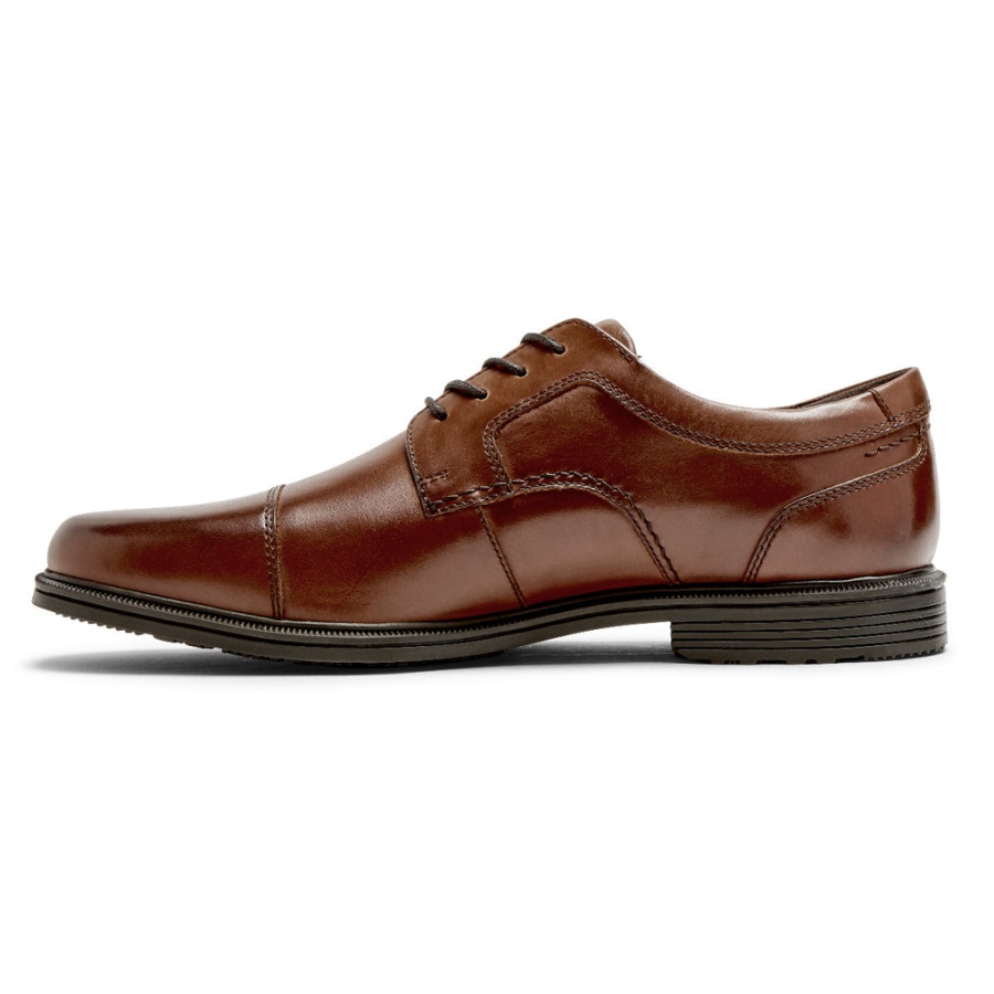 Boné Taylor à Prova D'água Para Homem Rockport Oxford Tan