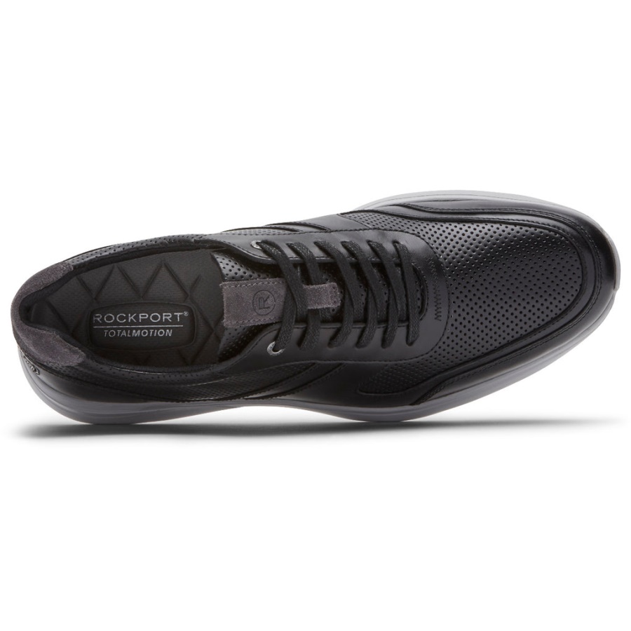 Guarda-lamas Ativo Total Movimento Masculino Rockport Preto