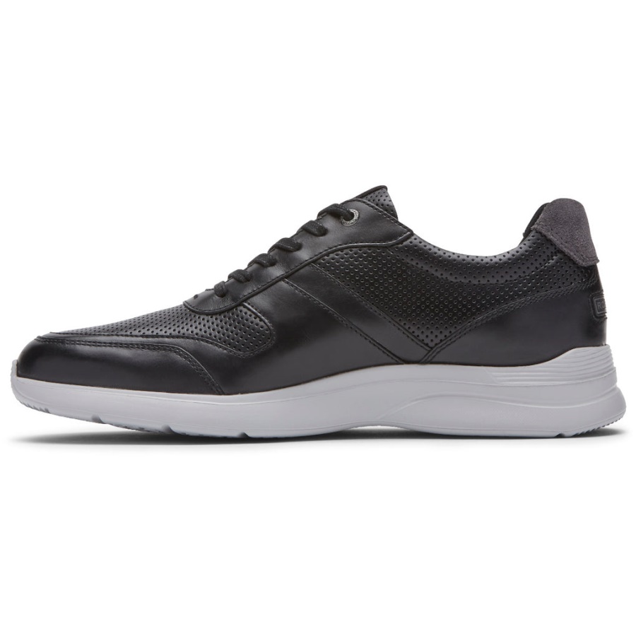 Guarda-lamas Ativo Total Movimento Masculino Rockport Preto
