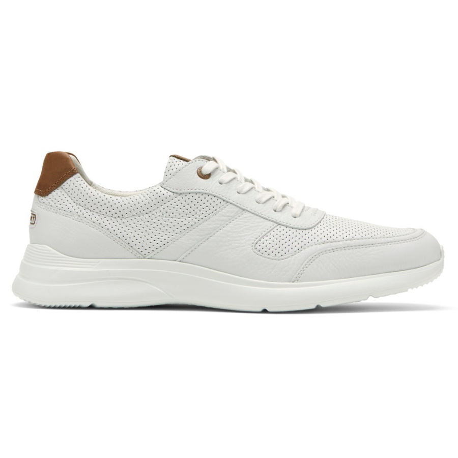 Guarda-lamas Ativo Total Movimento Masculino Rockport Branco