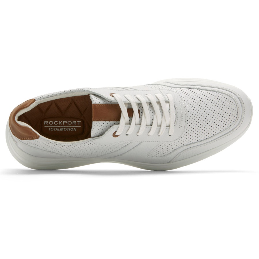 Guarda-lamas Ativo Total Movimento Masculino Rockport Branco