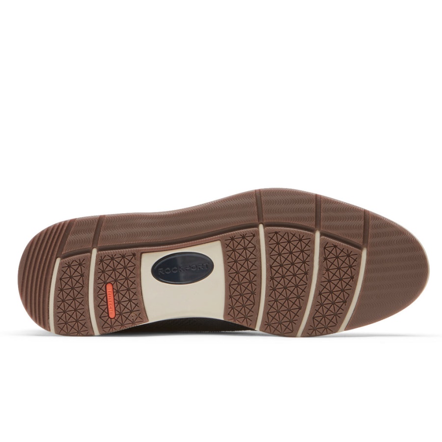 Rockport Masculino Total Motion City Mesh Oxford Novo Vestido Azul