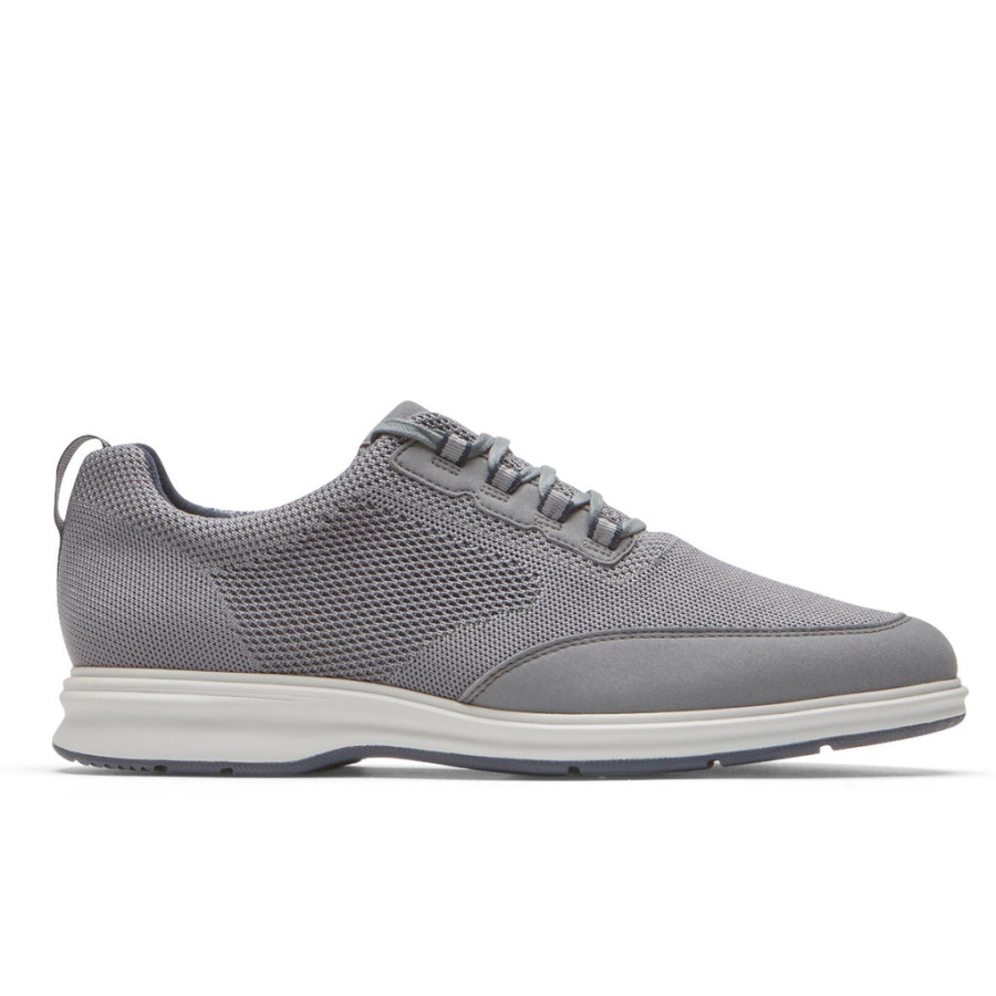 Rockport Masculino Total Motion City Mesh Oxford Steel Grey