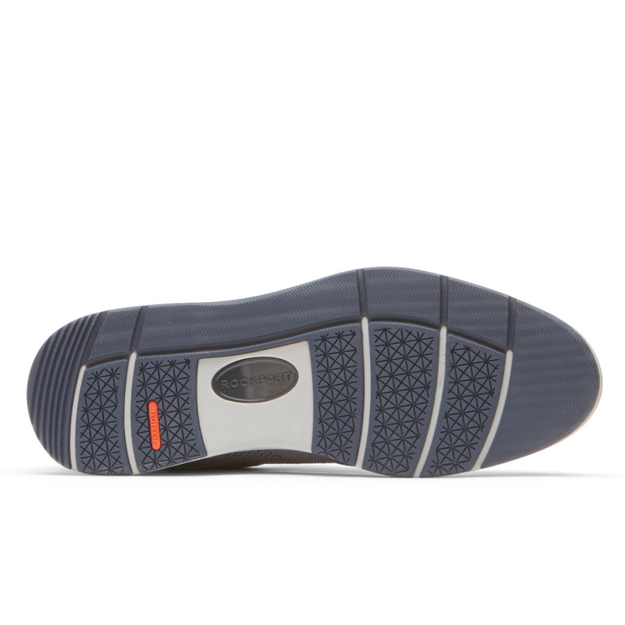 Rockport Masculino Total Motion City Mesh Oxford Steel Grey