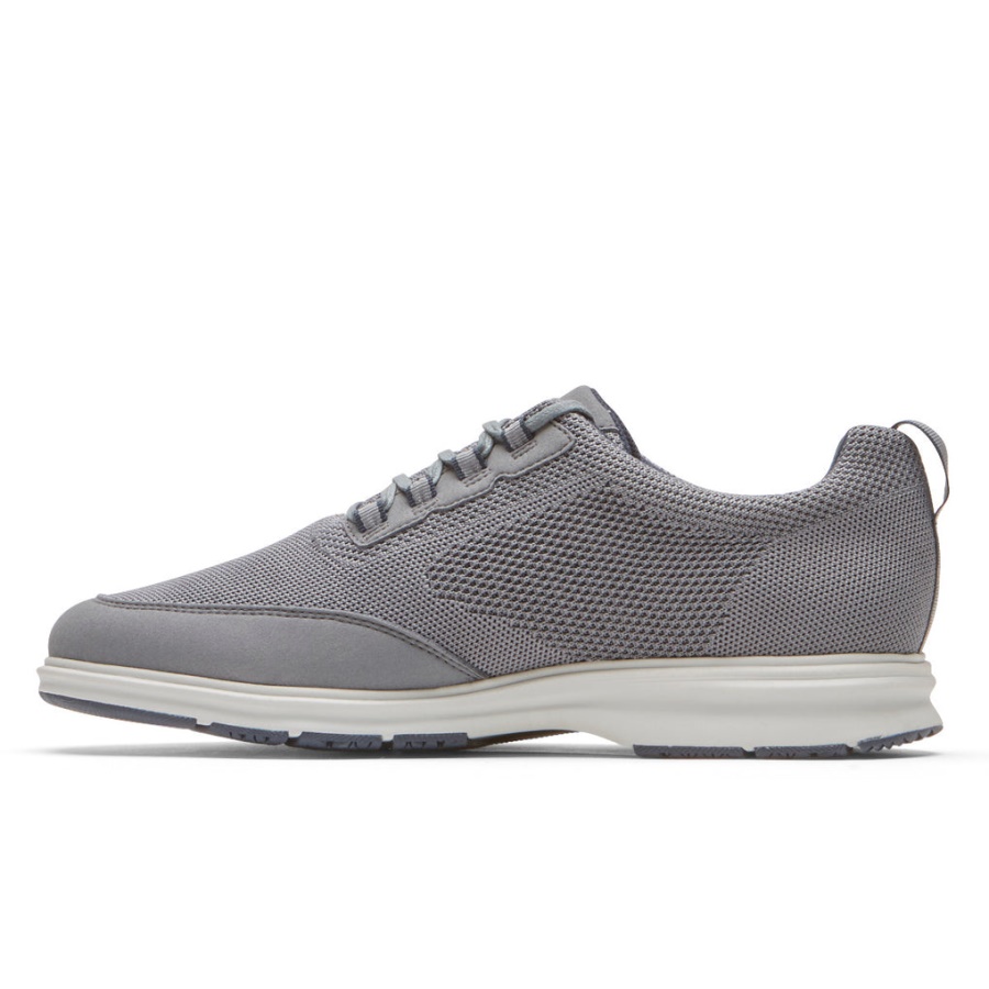 Rockport Masculino Total Motion City Mesh Oxford Steel Grey