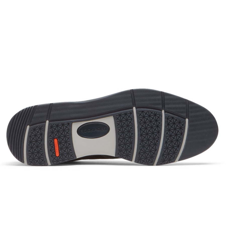 Rockport Masculino Total Motion City Oxford Vestido Novo Blues