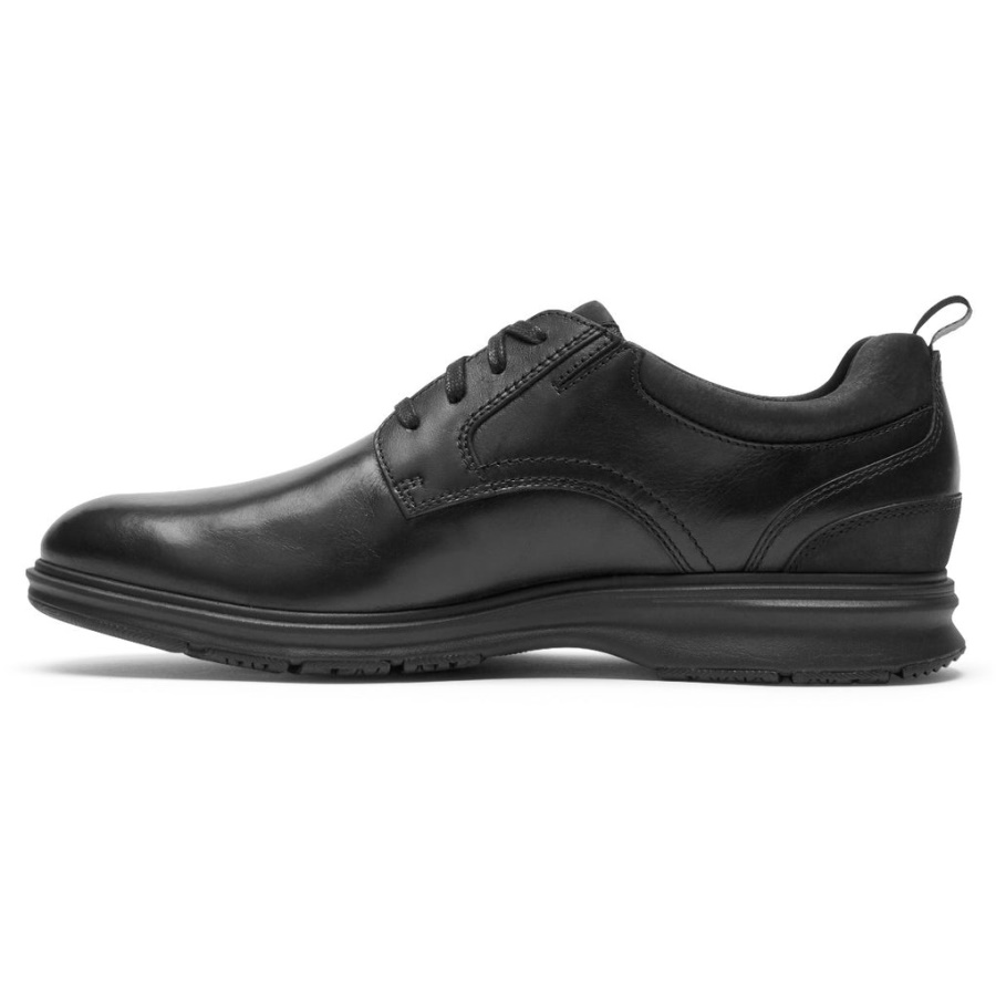 Rockport Masculino Total Motion City Simple Toe Oxford Preto