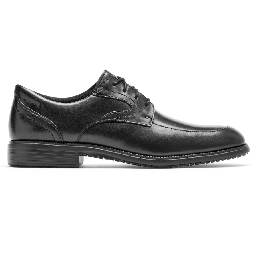 Avental Masculino Rockport Movimento Total Dressport Toe Oxford Preto