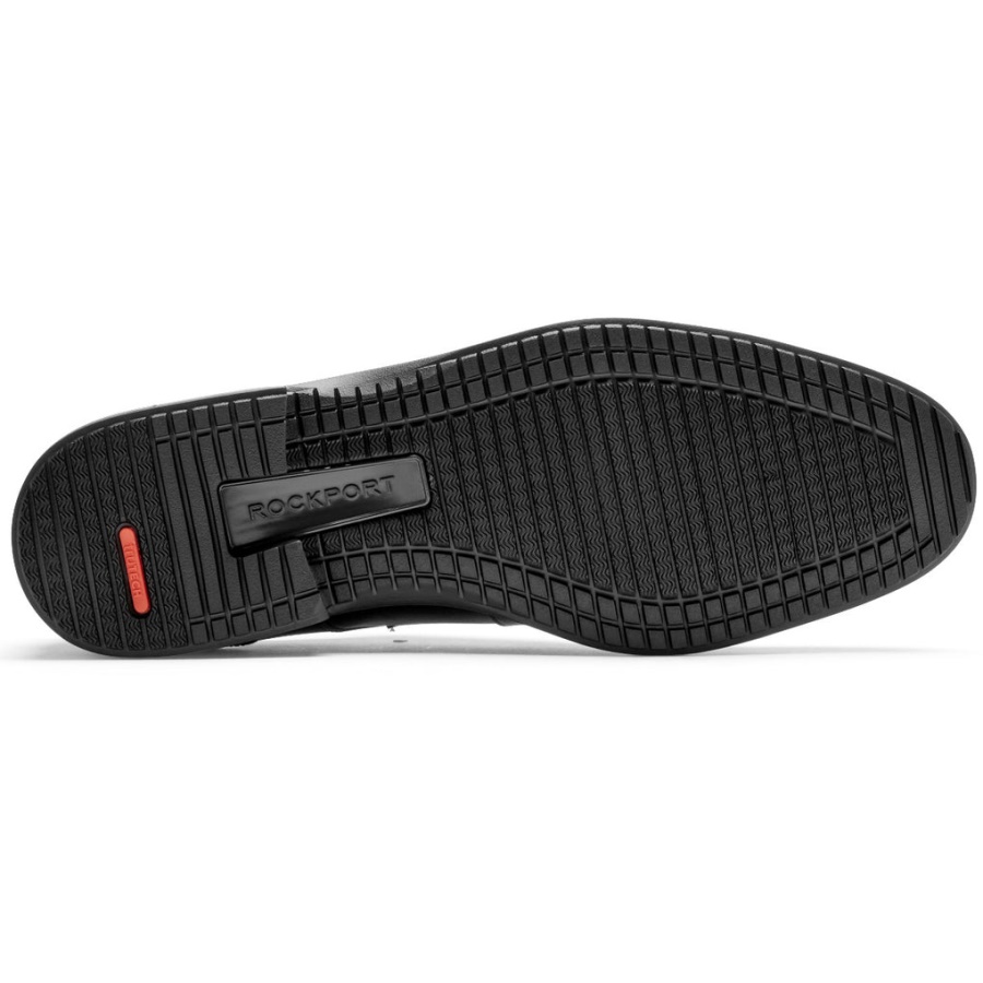 Avental Masculino Rockport Movimento Total Dressport Toe Oxford Preto