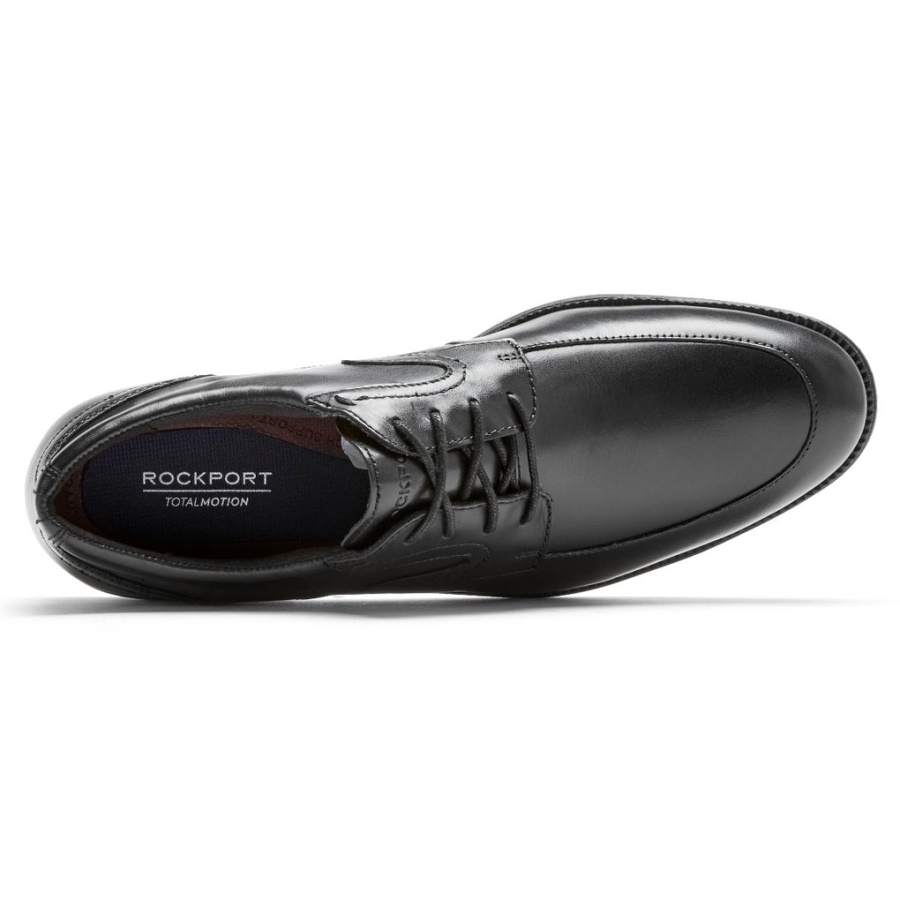 Avental Masculino Rockport Movimento Total Dressport Toe Oxford Preto