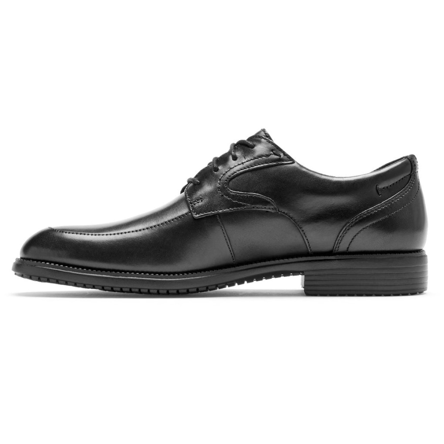 Avental Masculino Rockport Movimento Total Dressport Toe Oxford Preto