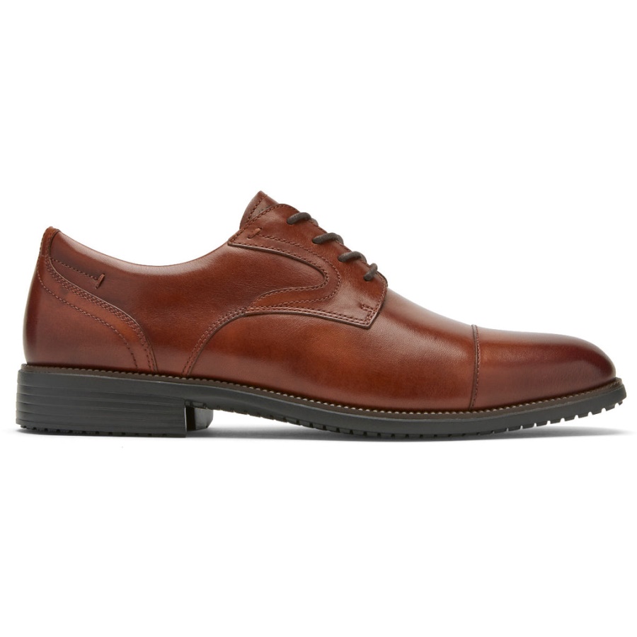 Boné Toe Oxford Tan Masculino Rockport Movimento Total Dressport Masculino
