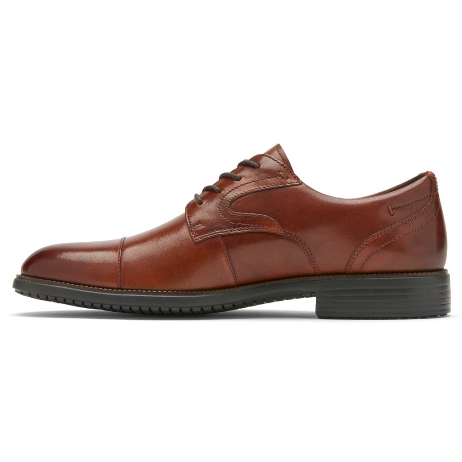 Boné Toe Oxford Tan Masculino Rockport Movimento Total Dressport Masculino