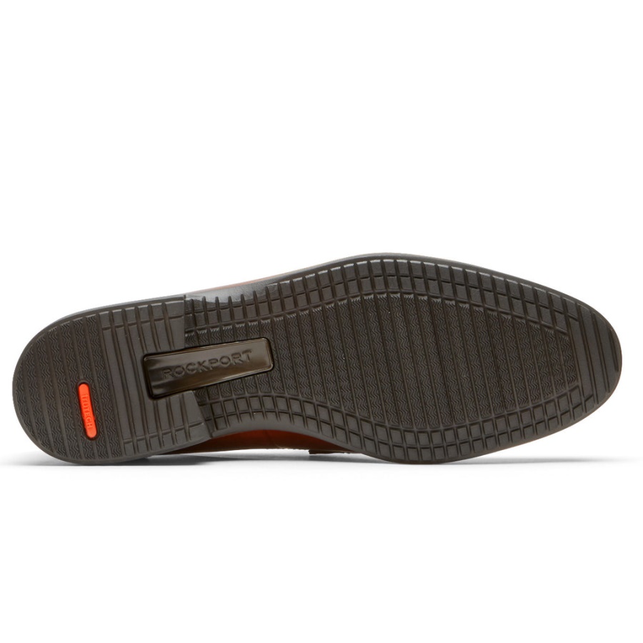 Mocassim Masculino Rockport Movimento Total Dressport Penny Tan