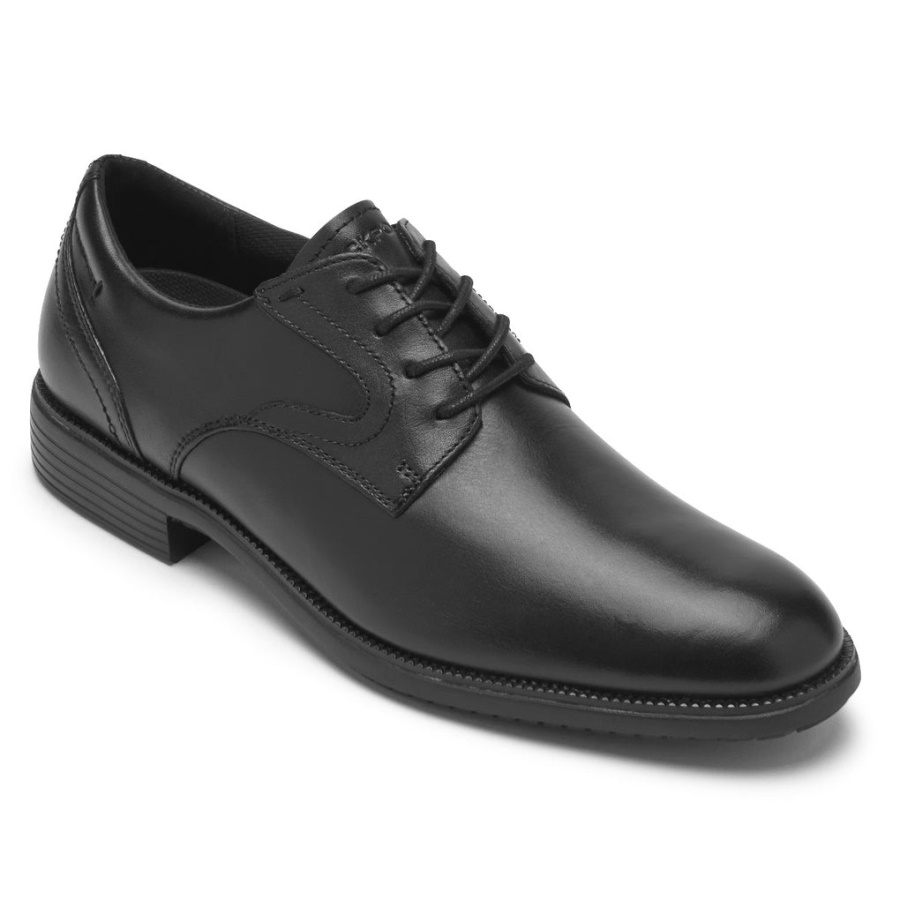 Rockport Masculino Total Motion Dressport Simple Toe Oxford Preto