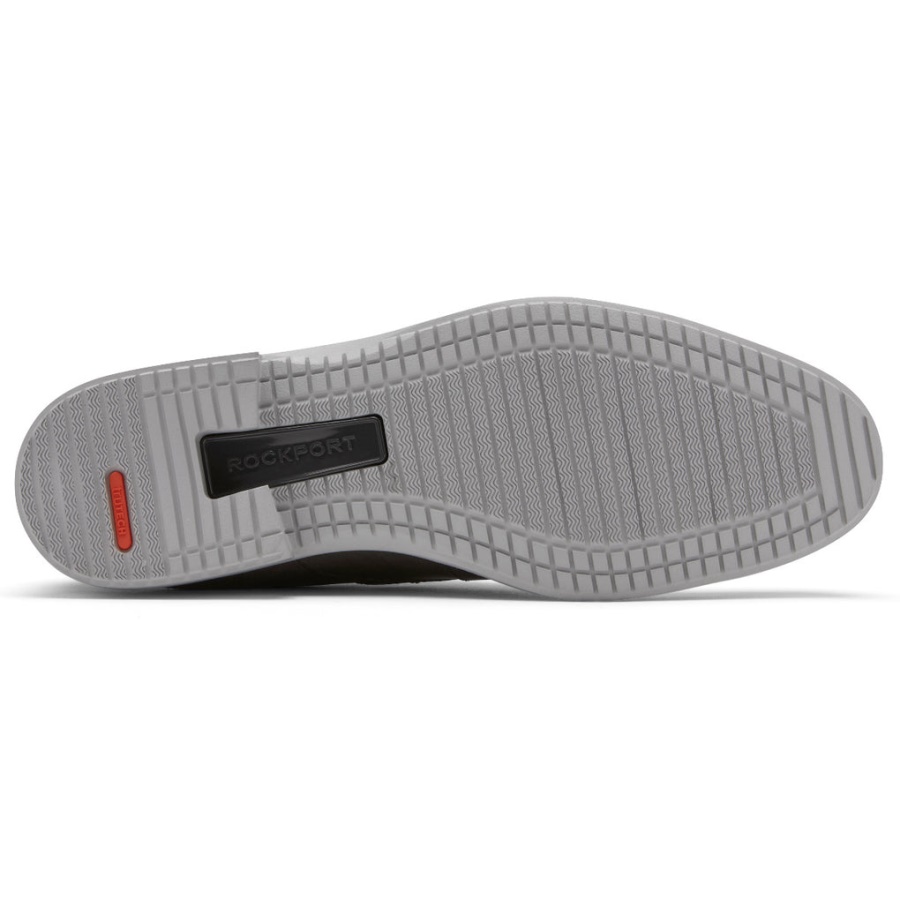 Rockport Masculino Total Motion Dressport Simple Toe Oxford Steel Grey