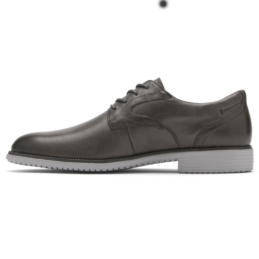 Rockport Masculino Total Motion Dressport Simple Toe Oxford Steel Grey