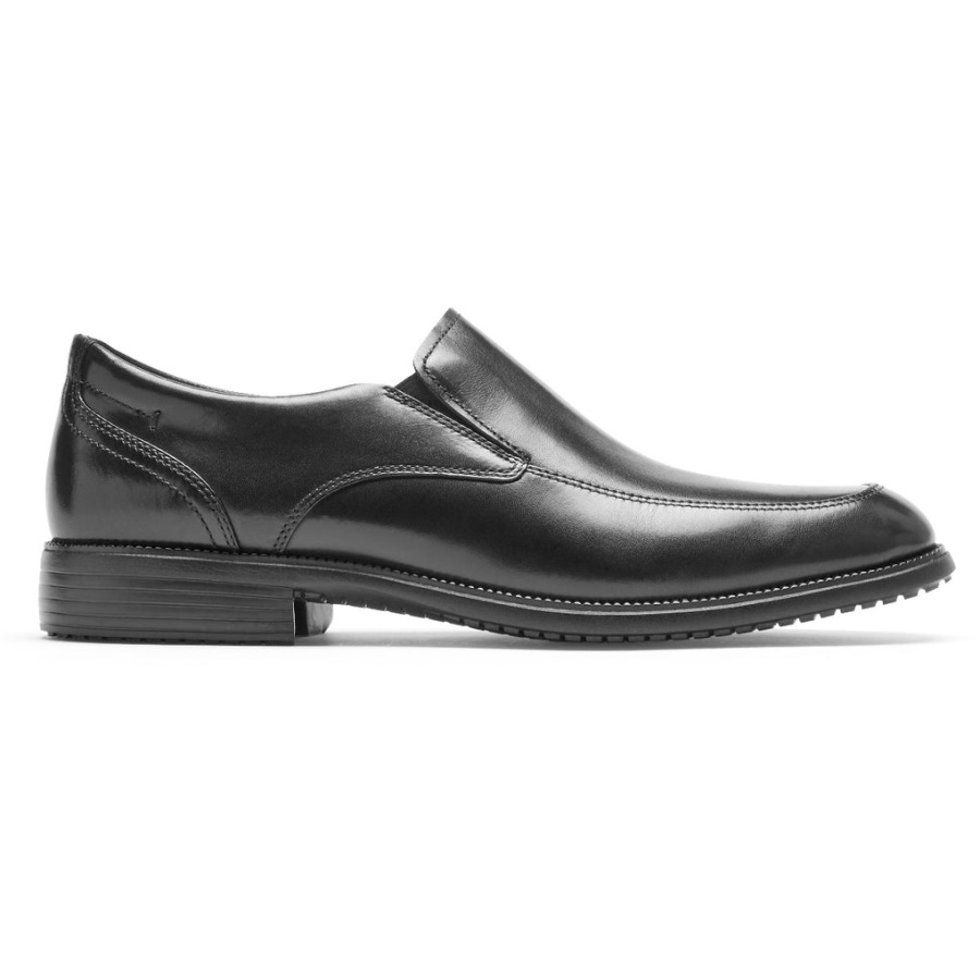 Moletom Masculino Rockport Total Motion Dressport Slip-on Preto