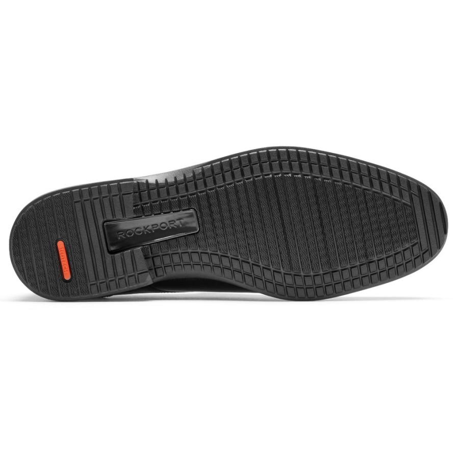 Moletom Masculino Rockport Total Motion Dressport Slip-on Preto