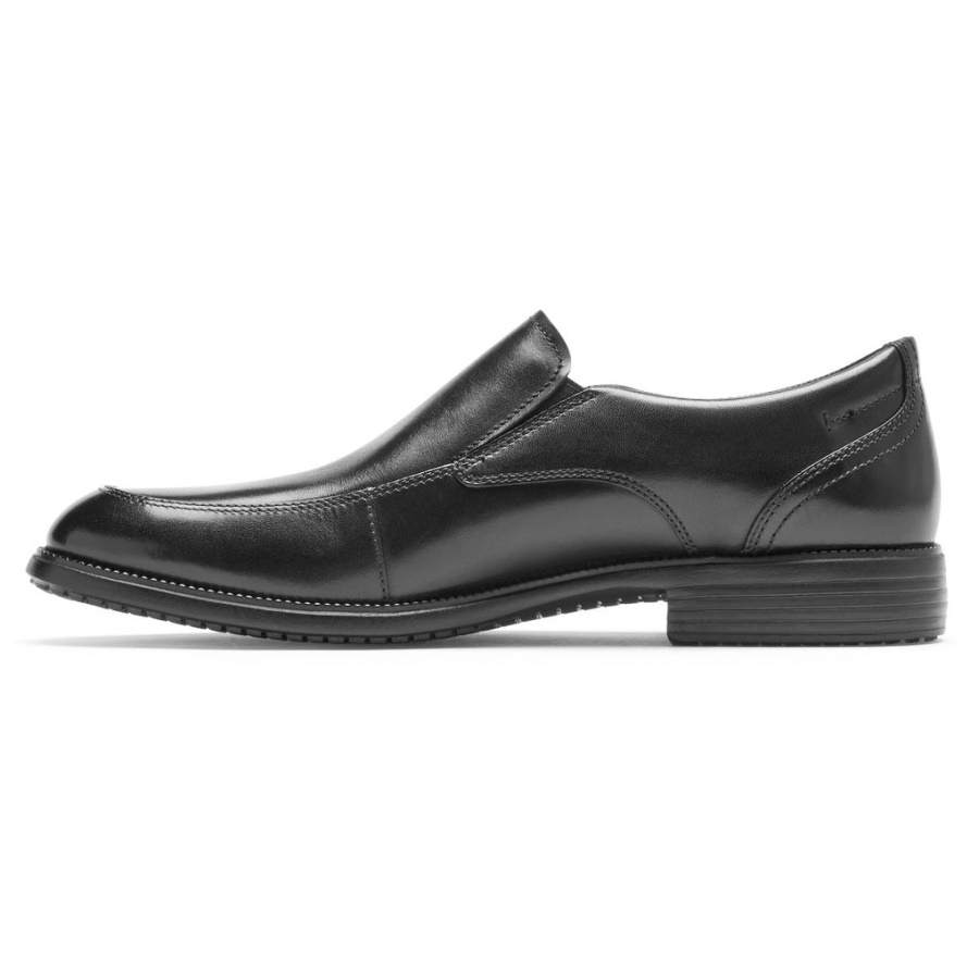 Moletom Masculino Rockport Total Motion Dressport Slip-on Preto