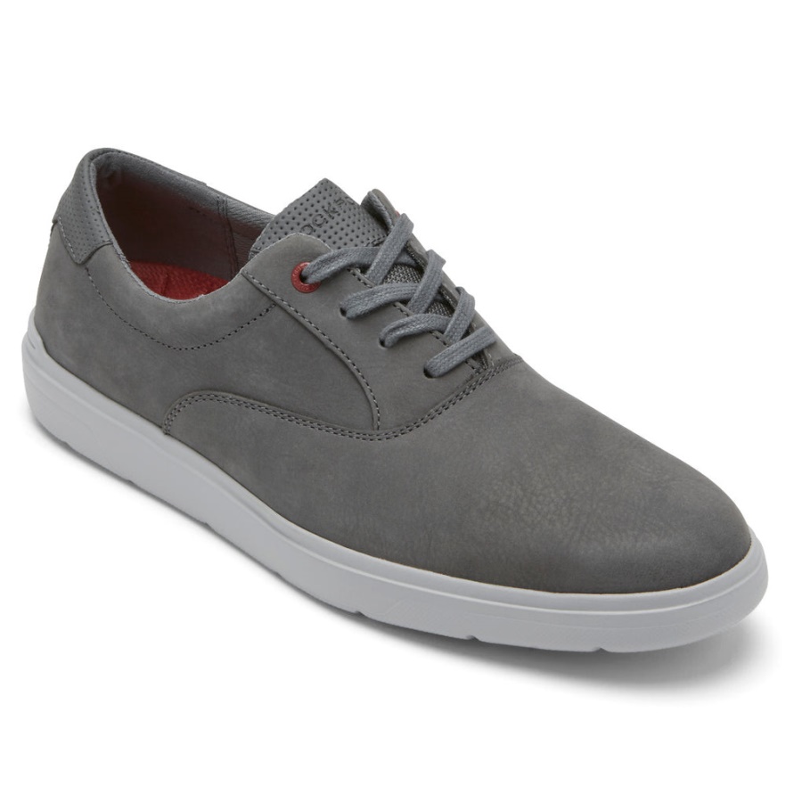 Tênis Rockport Masculino Total Motion Lite Cvo Steel Grey Nubuck