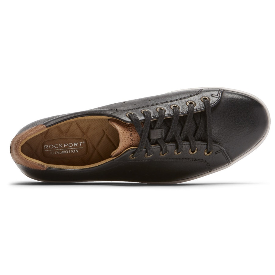 Tênis Rockport Masculino Total Motion Lite De Cadarço Preto