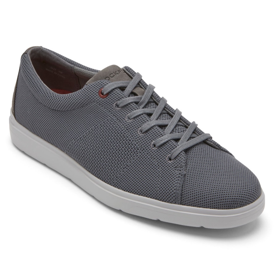 Tênis Rockport Masculino Total Motion Lite Mesh Cinza Aço