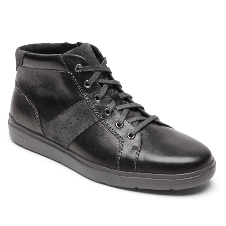Tênis Rockport Masculino Total Motion Lite Com Zíper Preto