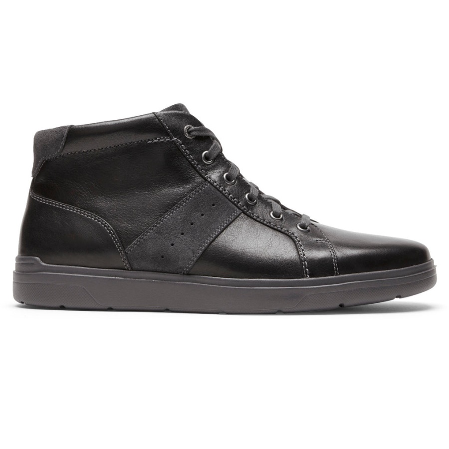 Tênis Rockport Masculino Total Motion Lite Com Zíper Preto