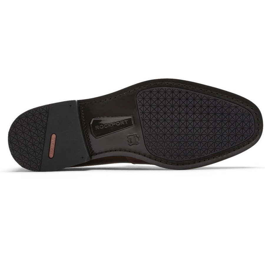 Mocassim Masculino Rockport Total Motion Office Penny Tan