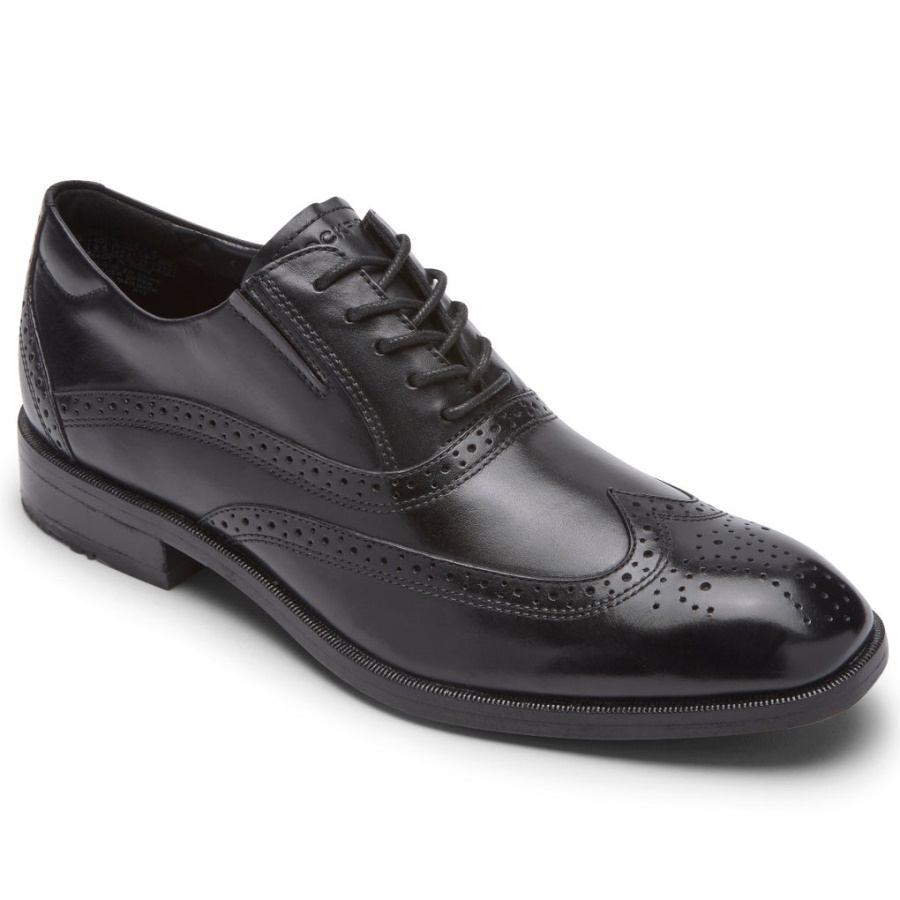 Rockport Masculino Total Motion Office Wingtip Preto