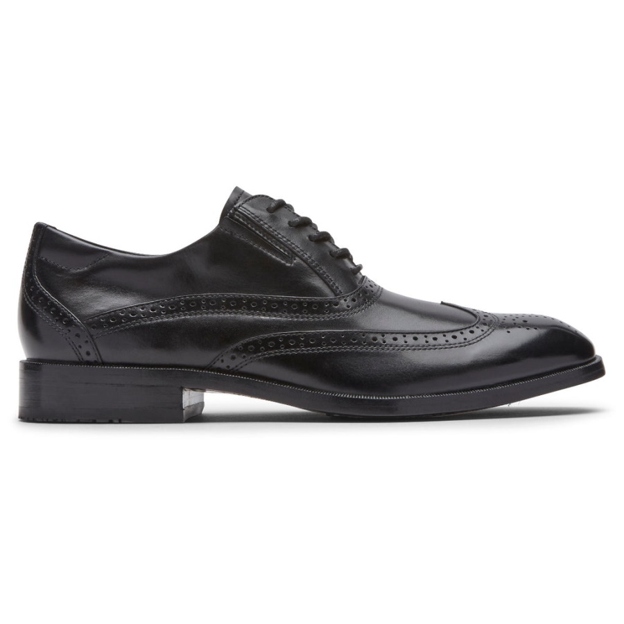 Rockport Masculino Total Motion Office Wingtip Preto