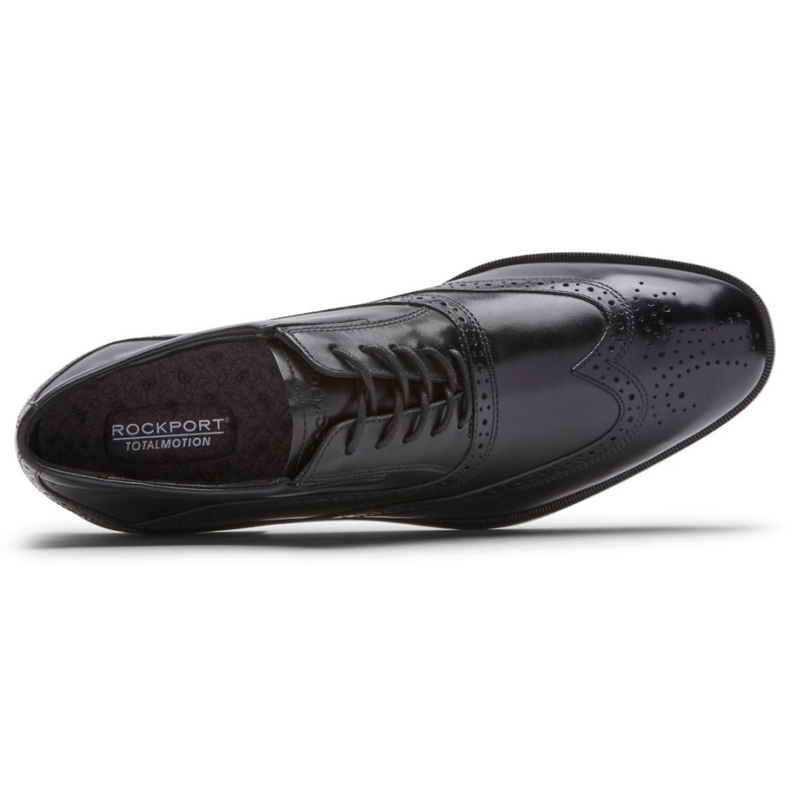 Rockport Masculino Total Motion Office Wingtip Preto