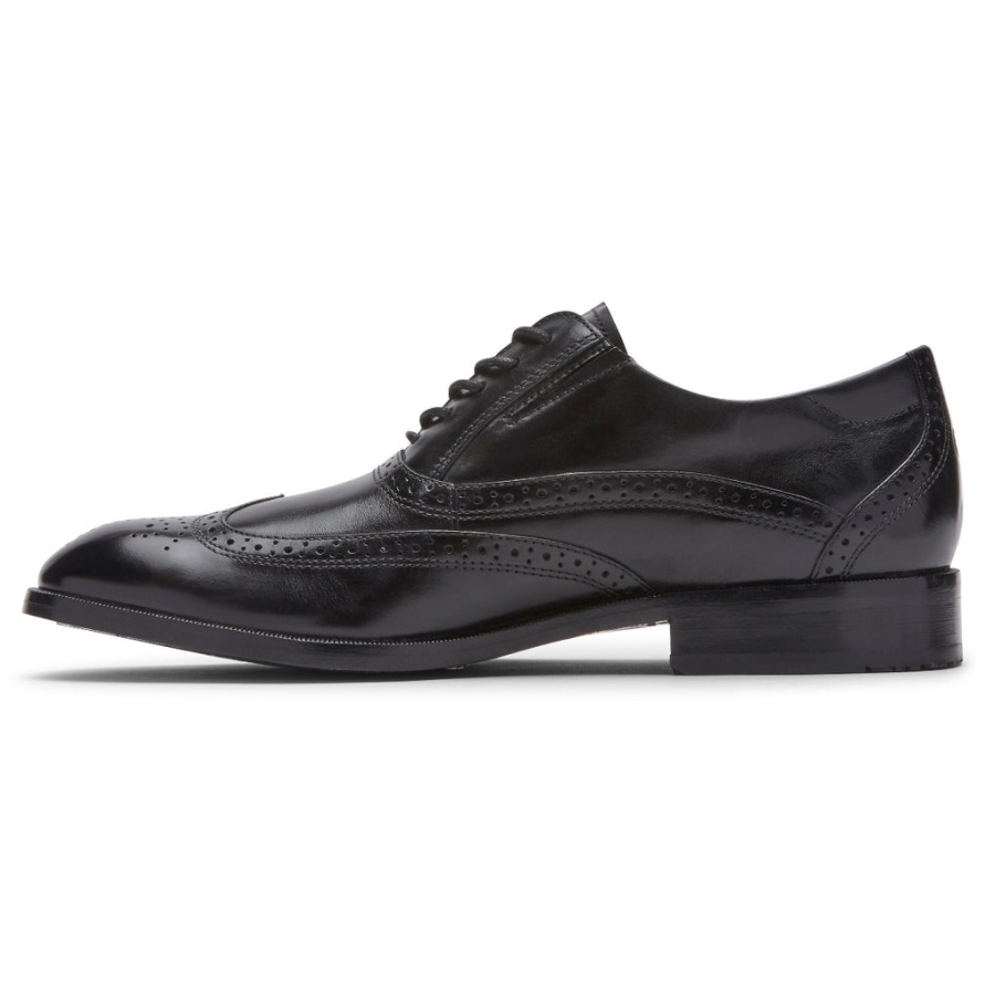 Rockport Masculino Total Motion Office Wingtip Preto