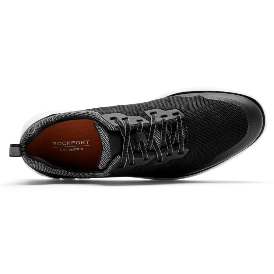 Tênis Rockport Masculino Total Motion Sport Guarda-lamas Preto