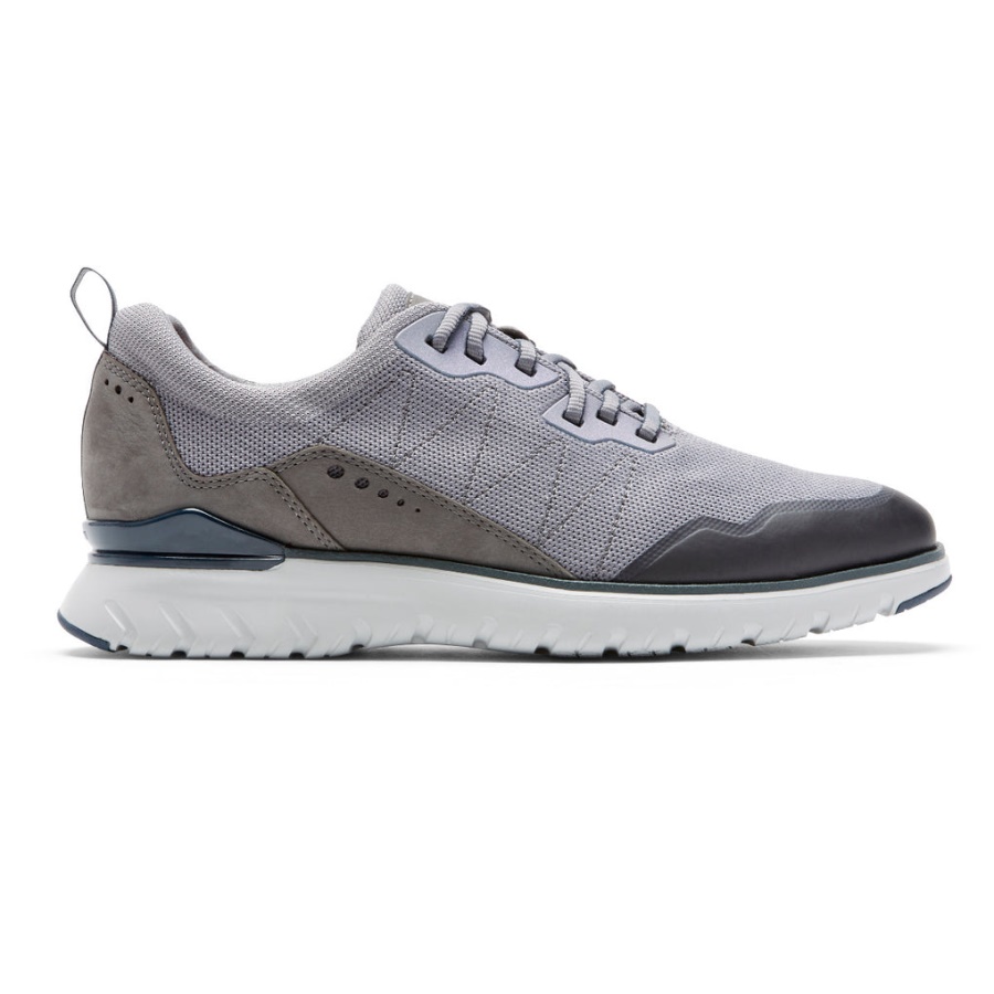 Tênis Rockport Masculino Total Motion Sport Guarda-lamas Steel Grey
