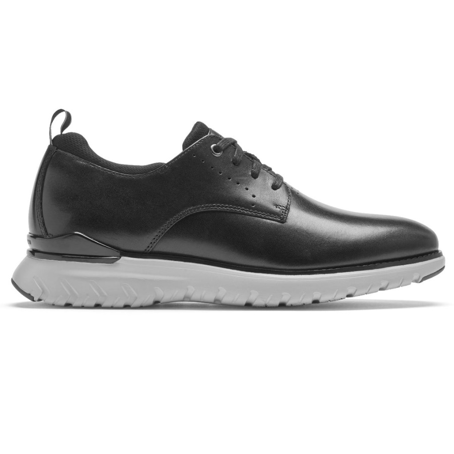 Rockport Masculino Total Motion Sport Simple Toe Oxford Preto