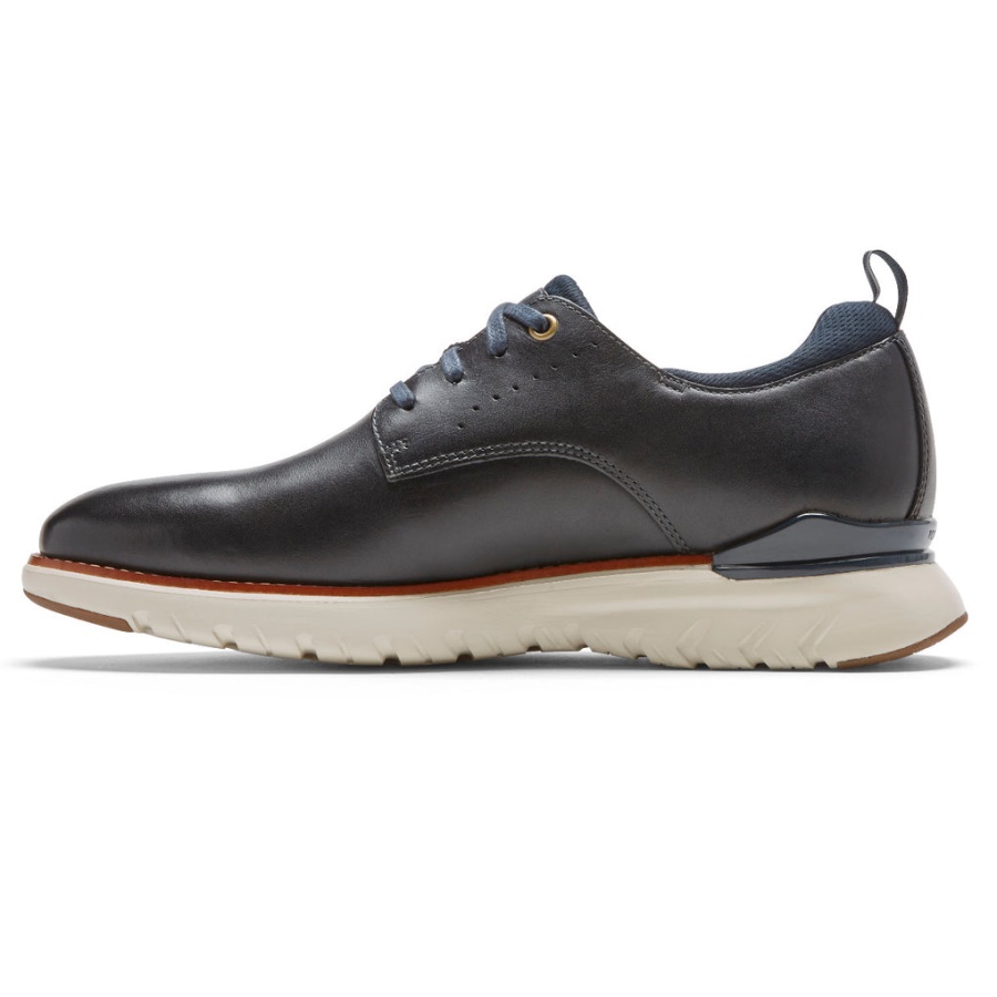 Rockport Masculino Movimento Total Movimento Esporte Simples Oxford Novo Vestido Azul