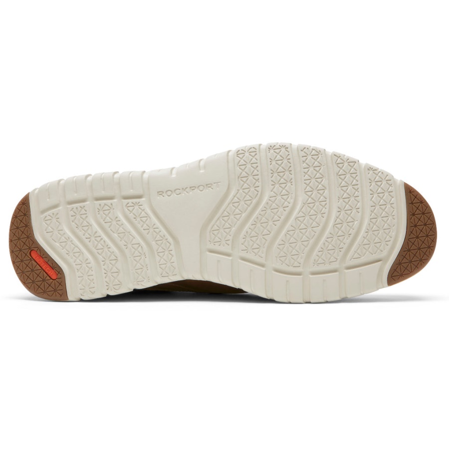 Tênis Rockport Masculino Total Motion Sport à Prova D'água Bronzeado