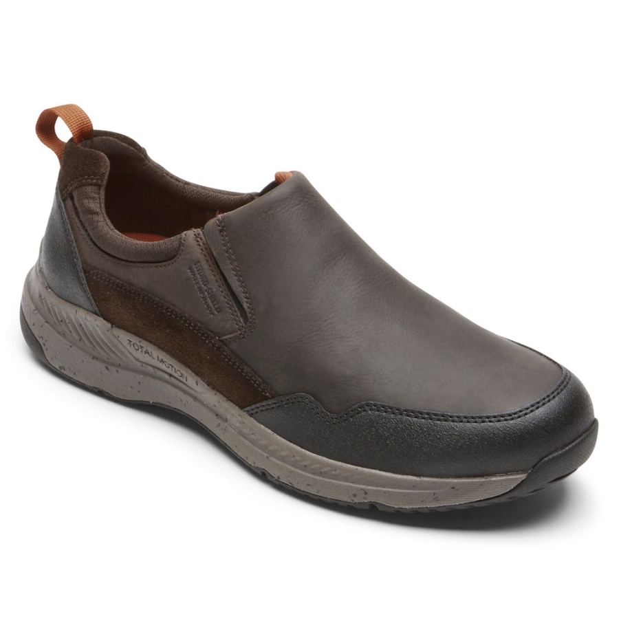 Rockport Masculino Total Motion Trail Java Slip-on-à Prova D'água