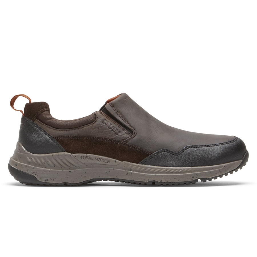 Rockport Masculino Total Motion Trail Java Slip-on-à Prova D'água