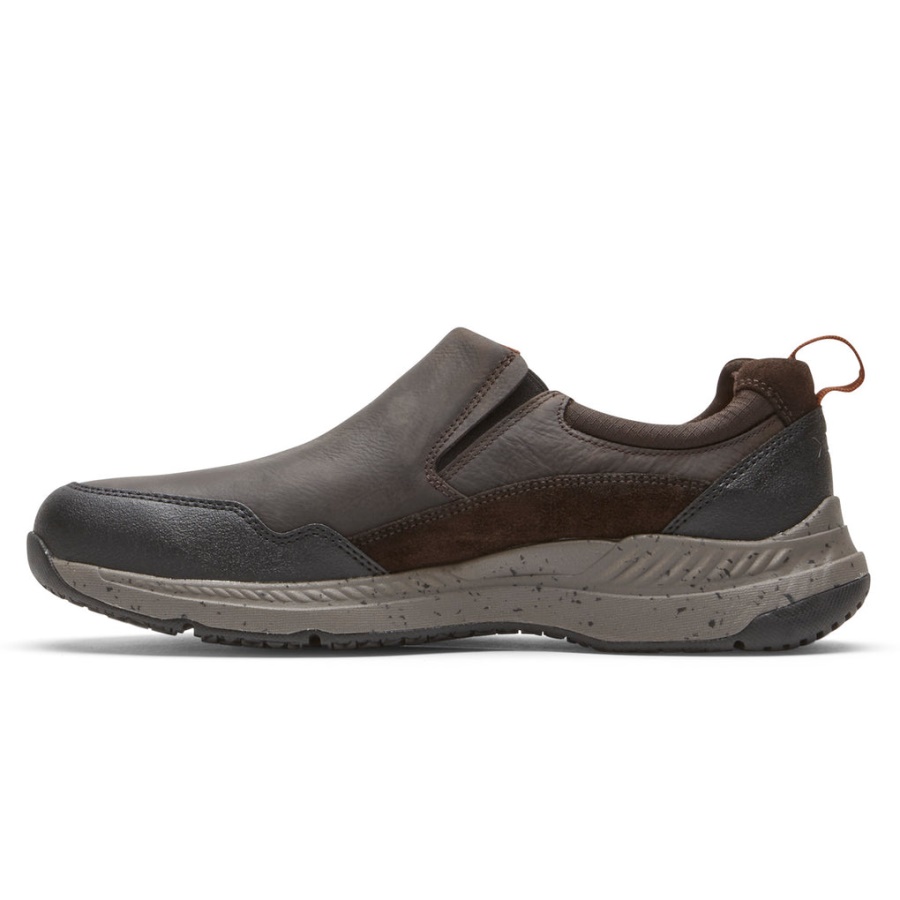 Rockport Masculino Total Motion Trail Java Slip-on-à Prova D'água