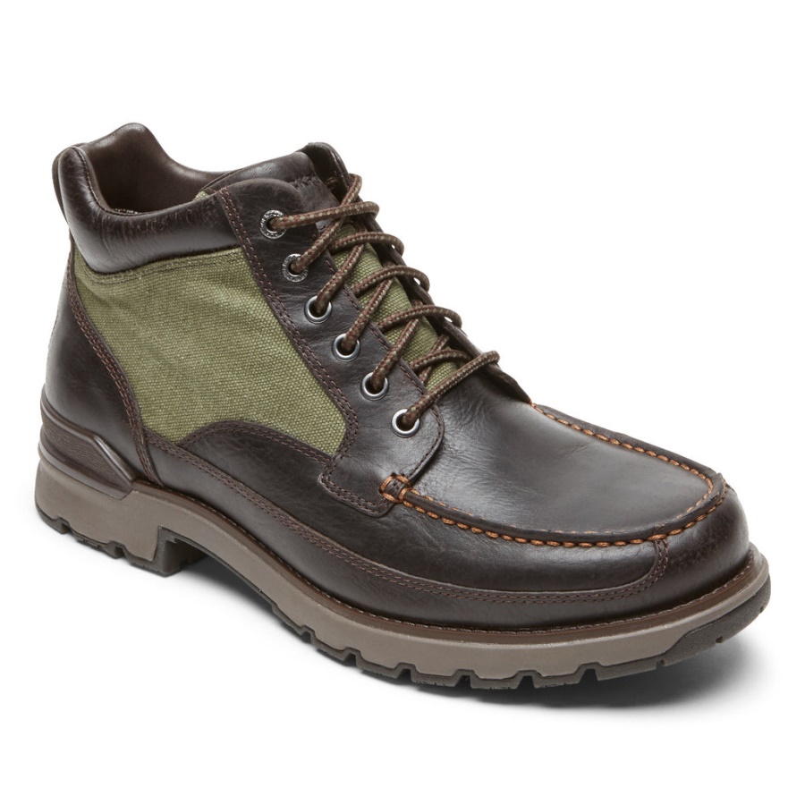 Rockport Masculino Total Motion Trek Keota Boot Impermeável Java
