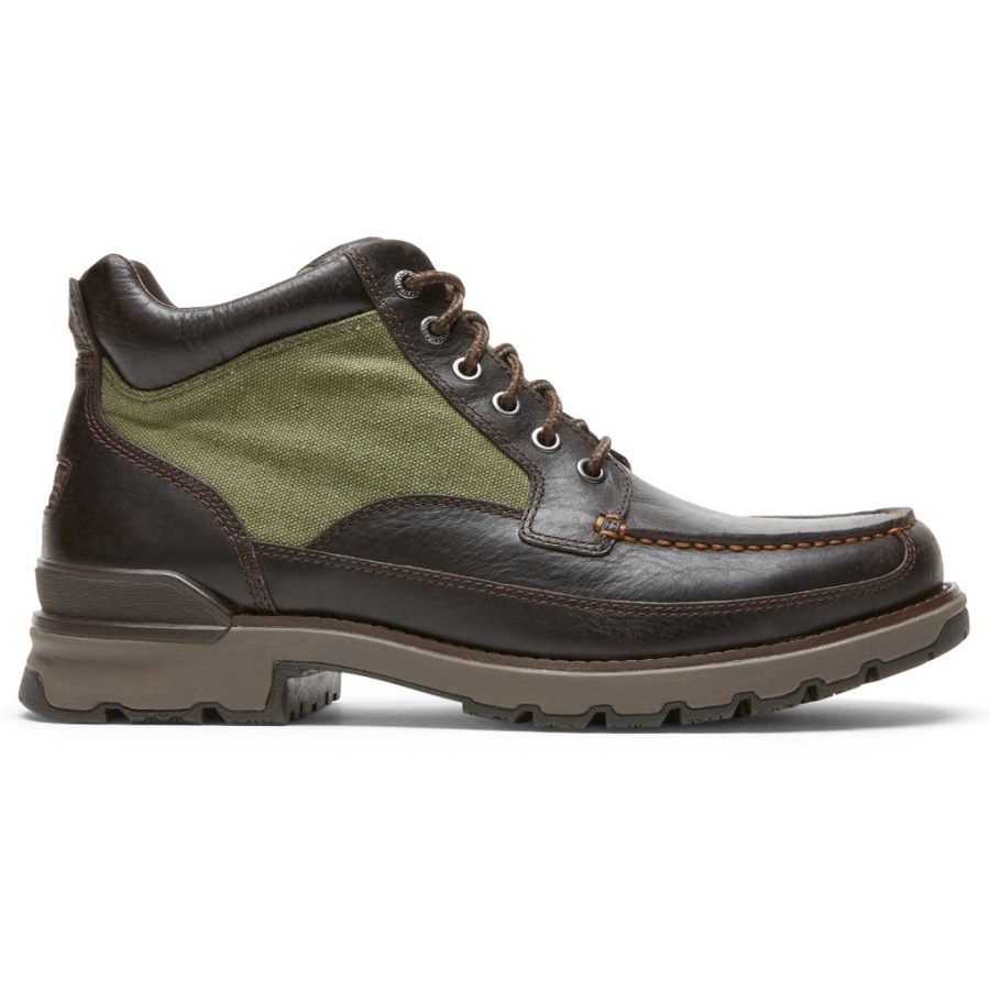 Rockport Masculino Total Motion Trek Keota Boot Impermeável Java