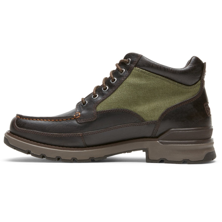 Rockport Masculino Total Motion Trek Keota Boot Impermeável Java