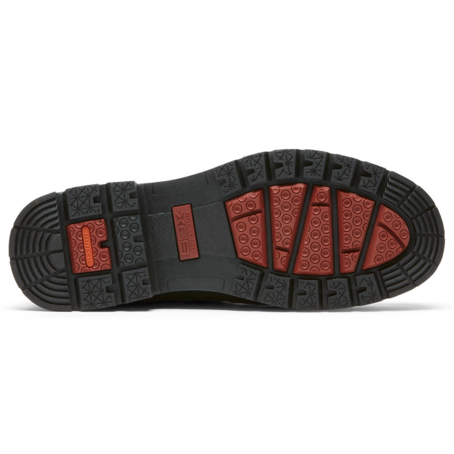 Rockport Total Motion Trek Moderno Bota à Prova D'água Cinza De Aço Para Homem