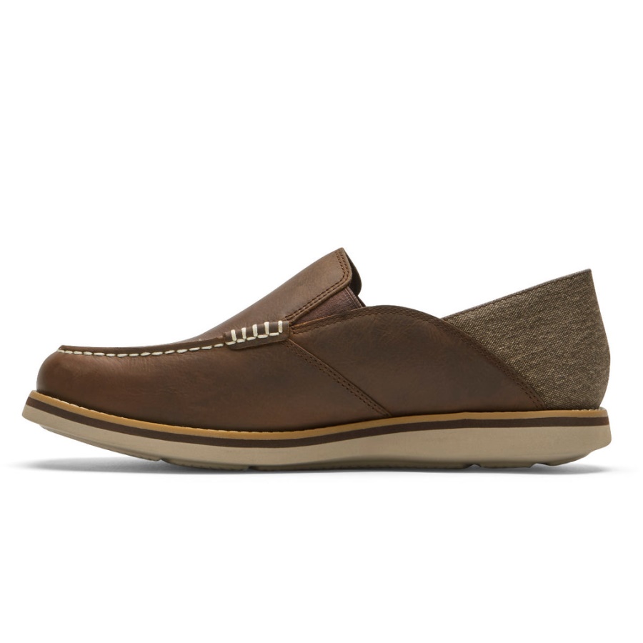 Mocassim Masculino Rockport Tucker Veneziano Crush Nas Costas