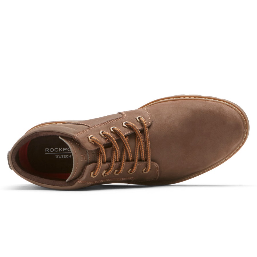 Java à Prova D'água à Prova D'água Para Botas Masculinas Rockport