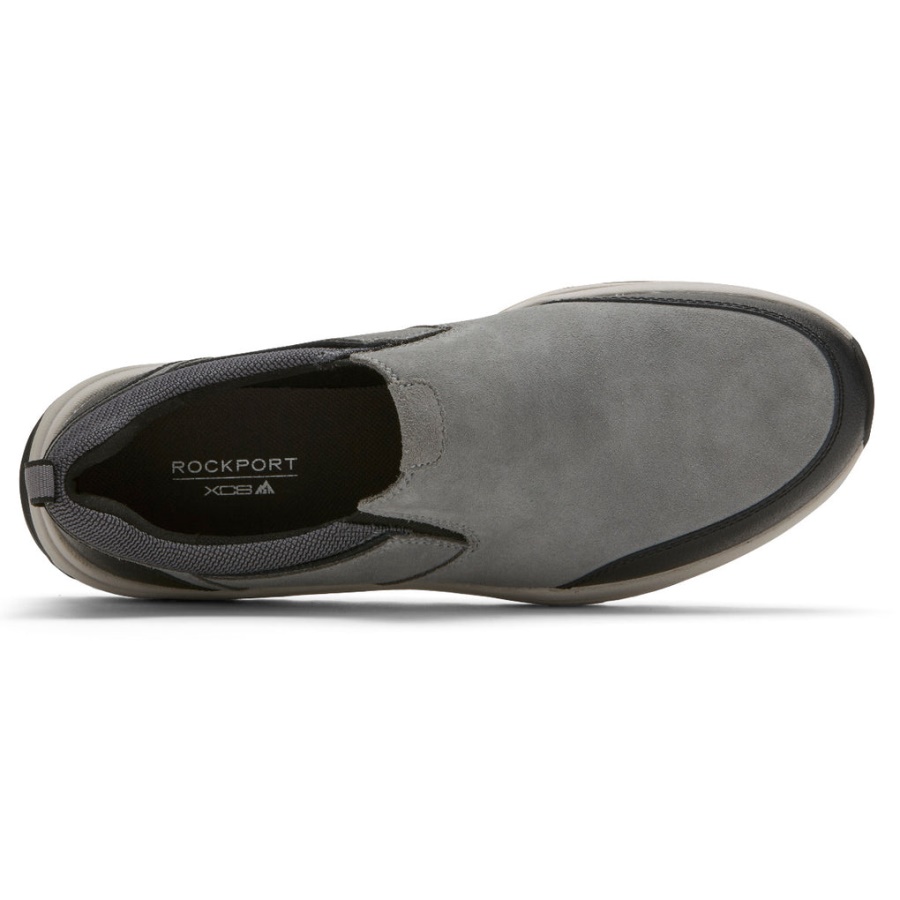 Rockport Masculino Xcs Birchfield Slip-on Trekker Novo Griffin Camurça